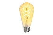 Smart Home - Älykoti - Deltaco SMART HOME - LED filament light bulb - shape: ST64 - E27 - 5.5 W - white light - 1800-6500 K - SH-LFE27ST64S