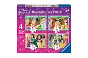 Palapelit - Ravensburger Puzzles Disney Princess 4in1 Lattia - 31566