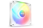 Kotelotuuletin - NZXT F120 RGB Core - White - Kotelotuuletin - 120mm - Valkoinen, RGB-valolla - 34 dBA - RF-C12SF-W1