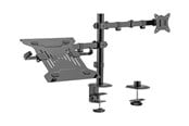 Näytön kiinnitys - Gembird Monitor Arm & Notebook Tray - 1 x monitor 17"-32" & 1 x notebook 15.6" - MA-DA-03