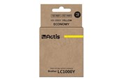Mustepatruunat, värikasetit ja lisävarusteet - Actis standard KB-1000Y - yellow - ink cartridge (alternative for: Brother LC1000Y Brother LC970Y) - KB-1000Y