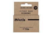 Mustepatruunat, värikasetit ja lisävarusteet - Actis standard KH-704BKR - black - remanufactured - ink cartridge (alternative for: HP 704 HP CN692AE) - KH-704BKR