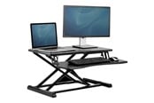 Näytön kiinnitys - Fellowes Corsivo - standing desk converter - rectangular - black - 8091001
