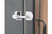 Keittiötarvikkeet - BabyDan Refrigerator lock on / off 2 pcs white - 500267