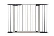 Vauvatarvikkeet - BabyDan Premier Safety Gate with 5 Extensions Silver 105.5-112.8 cm - 60117-2695-01
