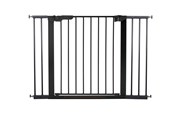 Vauvatarvikkeet - BabyDan Premier Safety Gate with 5 Extensions Black 105.5-112.8 cm - 60116-2695-01