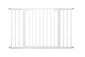 Vauvatarvikkeet - BabyDan Premier Safety Gate with 6 Extensions White 112-119.3 cm - 60114-2496-01