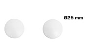 Kannakkeet & Saranat  - Home>it wooden knob Ø25 mm white oak 2 pcs - 12807