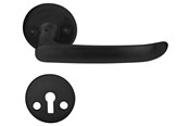 Kannakkeet & Saranat  - Home>it Door Handle With L-handle Matte Black - 13270