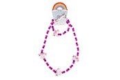 Roolileikit - LG-Imports Wooden Necklace and Bracelet Unicorn - 0470