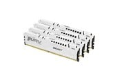 RAM - Kingston FURY Beast DDR5-6000 - 64GB - CL40 - Quad Channel (4 pcs) - Intel XMP - Valkoinen - KF560C40BWK4-64