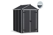 Puutarhatyökalut - Canopia Shed Rubicon 4.2m2. Grey Palram - 540-174