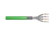Verkkokaapelit - DIGITUS Professional bulk cable - 100 m - green - Vihreä - 100m - DK-1843-VH-1