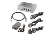 USB hub - StarTech.com 10G8A2CS-USB-C-HUB USB hub - 10 porttia - Harmaa - 10G8A2CS-USB-C-HUB