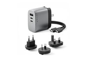 Puhelin - Adapterit & Laturit - ALOGIC 3 Port 67W Rapid Power Multi-Country GaN Charger - WCM3X67-SGR