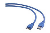 USB kaapelit - Gembird Cablexpert CCP-mUSB3-AMBM-0.5M - USB cable - Micro-USB Type B to USB Type A - 50 cm - CCP-MUSB3-AMBM-0.5M