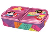Lisätarvikkeet kouluun - Euromic DISNEY PRINCESS multi comp. sandwich box 18x13 cm - 088808735-51220