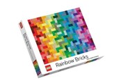 Palapelit - Euromic LEGO® Rainbow Bricks Puzzle 1000-palainen palapeli - 4013116-210728