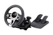 Pelit - lisävarusteet - MAXX TECH Pro Racing Wheel Kit - Wired Wheel, gamepad and pedals set - Sony PlayStation 4 - 5055957703981