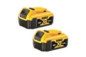 Akut ja laturit - Dewalt DCB184P2-XJ 18 V 5 Ah Battery Set - DCB184P2-XJ
