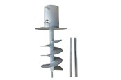 Kannakkeet & Saranat  - Home>it Ground Spike 9.5 x 34 x 50 cm Galvanized - 20204