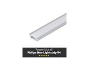 Smart Home - Älykoti - Light Solutions Aluminiumsprofil - Model G til Philips Hue og WiZ - Alu - 5714255008135
