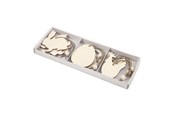 Luovat leikit - Creativ Company Wooden Easter decorations 9pcs. - 56732