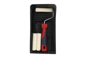 Maalit - Work>it Paint Roller Set Tray + 2 Mohair Refill Rollers - 38380