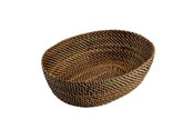 Keittiötarvikkeet - Pillivuyt Bread basket oval 29.5 x 23 cm Light/Dark brown Nito wicker - 21389