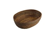 Keittiötarvikkeet - Pillivuyt Bread basket oval 24.5 x 18 cm Light/Dark brown Nito wicker - 21390