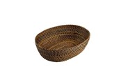 Keittiötarvikkeet - Pillivuyt Bread basket oval 20 x 15 cm Light/Dark brown Nito wicker - 21391