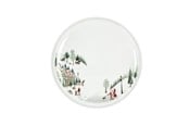 Kattaus - Pillivuyt Plate flat straight edge Winter 26 cm White Ovenproof porcelain - 24734