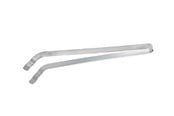 Keittiövälineet - Rösle Grill tongs angled 35.5 cm Steel - 22436