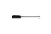 Keittiövälineet - Rösle Spatula/dough scraper narrow 20 cm Steel/Black - 22438