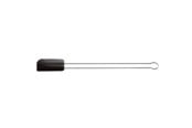 Keittiövälineet - Rösle Spatula/dough scraper narrow 26 cm Steel/Black - 22441
