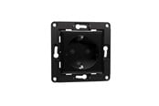 Smart Home - Älykoti - Shelly  Accessories - Wall Socket EU - Black - ALL-SHELLY-WS-EU-B