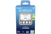 Akut ja Paristot - Panasonic eneloop Basic BQ-CC51 battery charger - 4 x AA type - NiMH - Europlug - K-KJ51MCD40E
