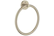 Kylpyhuoneen lisätarvikkeet - Grohe Essenceentials håndklædering Børstet Nikkel - 40365EN1