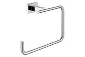 Kylpyhuoneen lisätarvikkeet - Grohe Essentials Cube håndklædering. Krom - 40510001