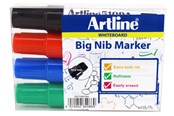 Kirjoitus- ja piirustustarvikkeet - Artline EK5109AW4 Big Nib Whiteboardmarker - EK5109AW4