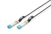 Verkkokaapelit - DIGITUS 10G SFP+ DAC Cable - 0.5m - Musta - 0.5m - DN-81220-01