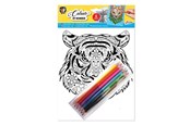 Pienet lahjat lapsille - Grafix Color by Number A4 - Assorted - 150058