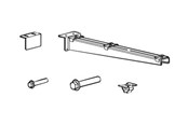 Räkit - Rack - APC rack cantilever support arms - FS-AC-3003-B