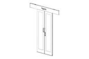 Räkit - Rack - APC HyperPod Door Dual Sliding Doors - FS-DR-1001-B