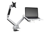 Näytön kiinnitys - Multibrackets M VESA Gas Lift Arm Dual Arm w. Laptop Holder - 7350105211904