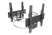 Seinäkiinnitys, AV-kiinnikkeet & AV-kalusteet - Multibrackets M Pro Series - mounting kit - dual side - for 2 flat panels - black - Max 35 kg - recommended for 65" - 7350105213076