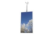 Seinäkiinnitys, AV-kiinnikkeet & AV-kalusteet - HI-ND Ceiling Casing 49" mounting component - for digital signage LCD panel - white RAL 9003 - Max - recommended for 49" - CC4912-5001-01