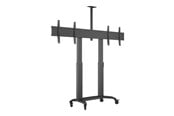 Seinäkiinnitys, AV-kiinnikkeet & AV-kalusteet - Multibrackets M - cart - motorised - for 2 LCD displays - black - Max 135 kg - recommended for 75" - 7350105214424