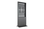 Seinäkiinnitys, AV-kiinnikkeet & AV-kalusteet - Multibrackets M Pro Series - stand - for LCD display - enclosure totem - black - Max 35 kg - recommended for 55" - 7350105215292