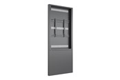 Seinäkiinnitys, AV-kiinnikkeet & AV-kalusteet - Multibrackets M Pro Series - stand - for LCD display - enclosure totem - black - Max 35 kg - recommended for 55" - 7350105215308